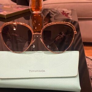 Tiffany & Co. Copper Frame Sunglasses